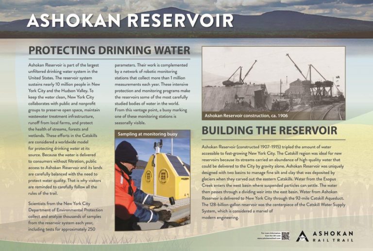 Ashokan Reservoir Ashokan rail trail